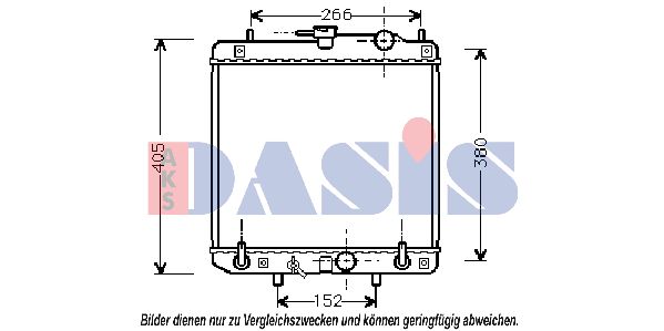 AKS DASIS Radiators, Motora dzesēšanas sistēma 360017N